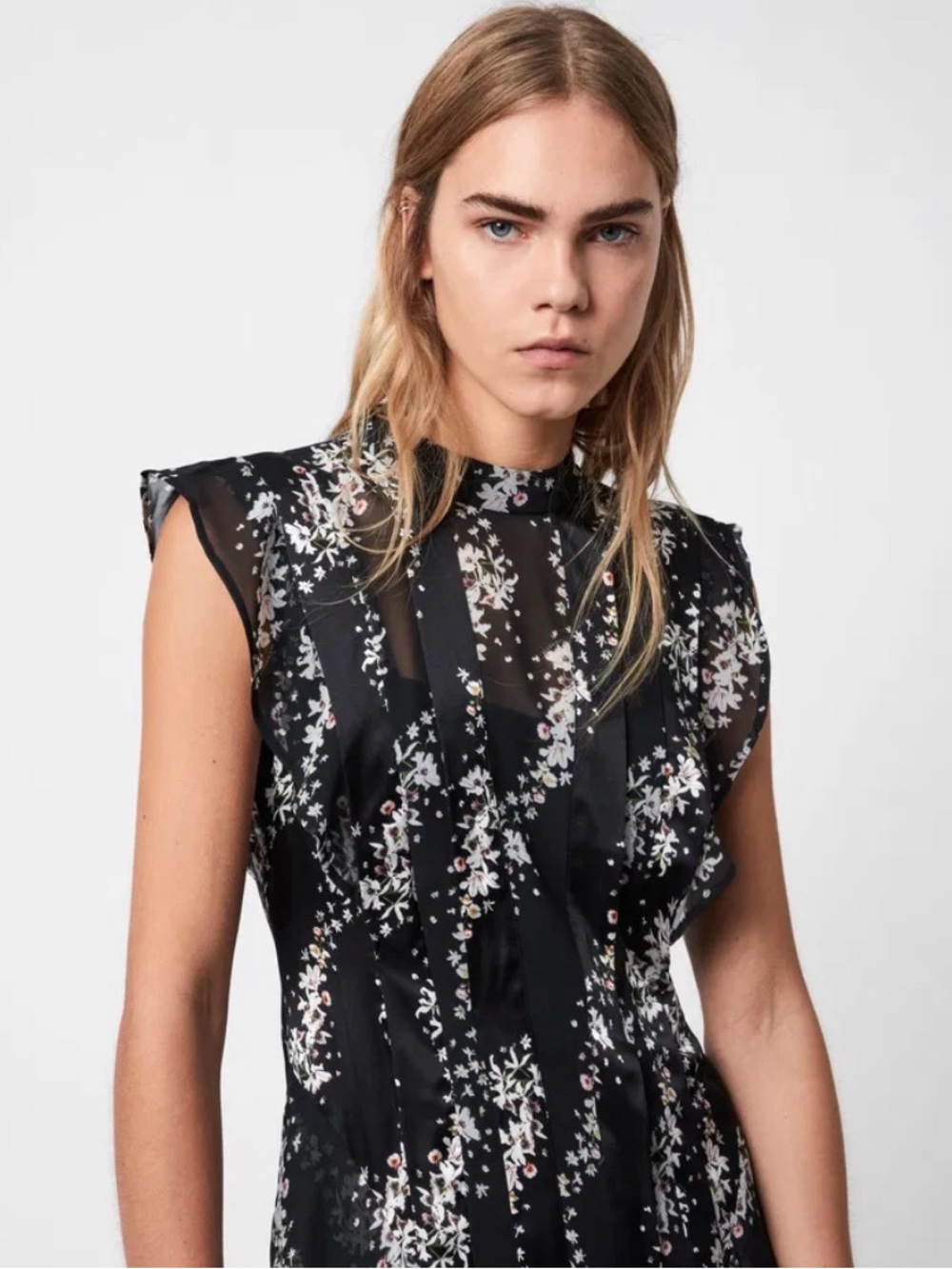 AllSaints Fleur Cultivar Dress - Picture 2 of 4